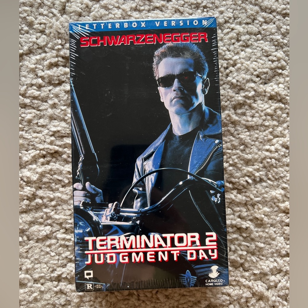 Brand New Terminator 2 VHS Tape